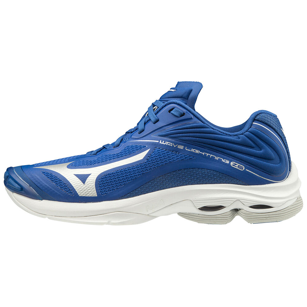 Sapatilhas Voleibol Mizuno Wave Lightning Z6 - Mulher - Azuis - MVNLG9418